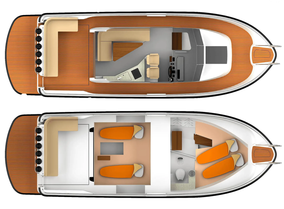 Моторная яхта Nord Star 31+ — фото 8