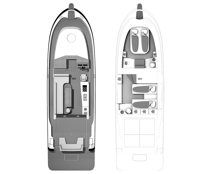 Моторная яхта Nord Star 42+ — фото 11
